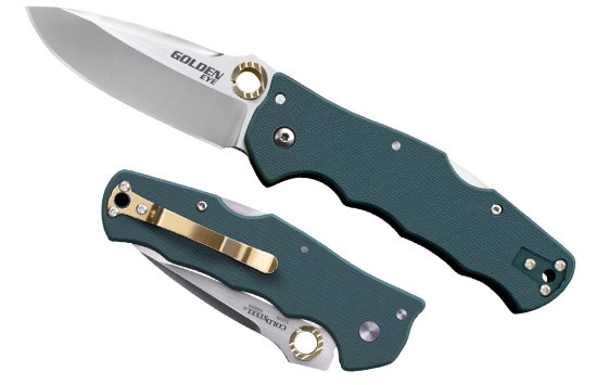 Складной нож Cold Steel 62QFGS Golden Eye Spear Point Складной нож Cold Steel 62QFGS Golden Eye Spear Point