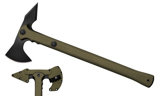 Топор Cold Steel 90PTHG Trench Hawk OD Green Топор Cold Steel 90PTHG Trench Hawk OD Green