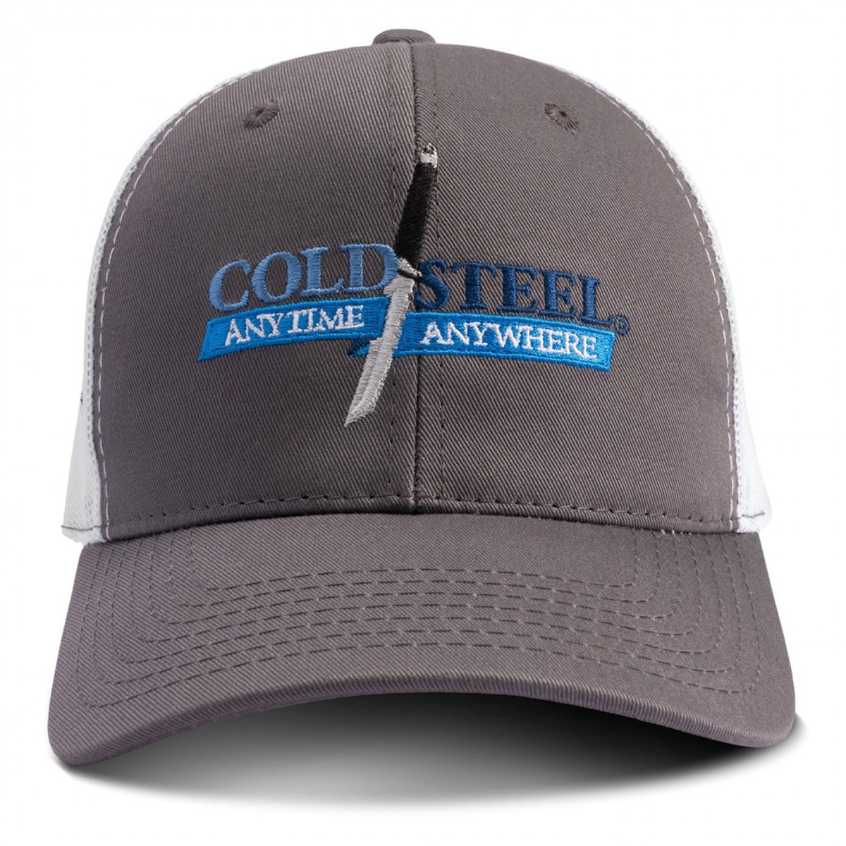Бейсболка Cold Steel 94HCG Grey and White Mesh Hat Бейсболка Cold Steel 94HCG Grey and White Mesh Hat
