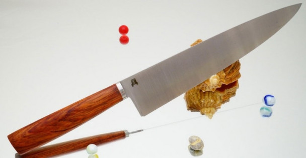 Дамир Сафаров. Классический кухонный нож Шеф, лезвие 220 мм., DS-C-Che-220 Дамир Сафаров. Классический кухонный нож Шеф, лезвие 220 мм., DS-C-Che-220