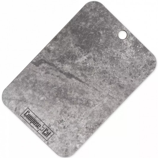 Доска разделочная композитная ComposeEat DR2201503031OA4 22x15 см, мрамор серый Доска разделочная композитная ComposeEat DR2201503031OA4 22x15 см, мрамор серый