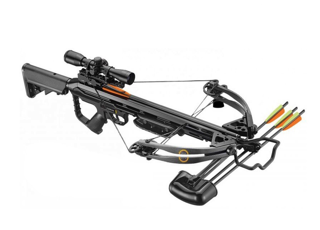 Арбалет блочный Ek Torpedo черный (c комплектацией) Ek Archery/Poe Lang CR-054B-95 Арбалет блочный Ek Torpedo черный (c комплектацией) Ek Archery/Poe Lang CR-054B-95