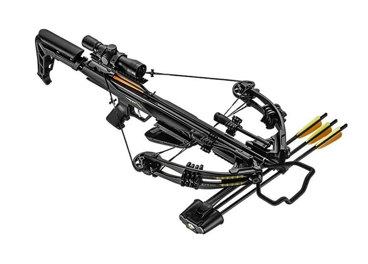 Арбалет блочный Ek Accelerator 370 Plus черный (c комплектацией) Ek Archery/Poe Lang CR-079BP-95 Арбалет блочный Ek Accelerator 370 Plus черный (c комплектацией) Ek Archery/Poe Lang CR-079BP-95