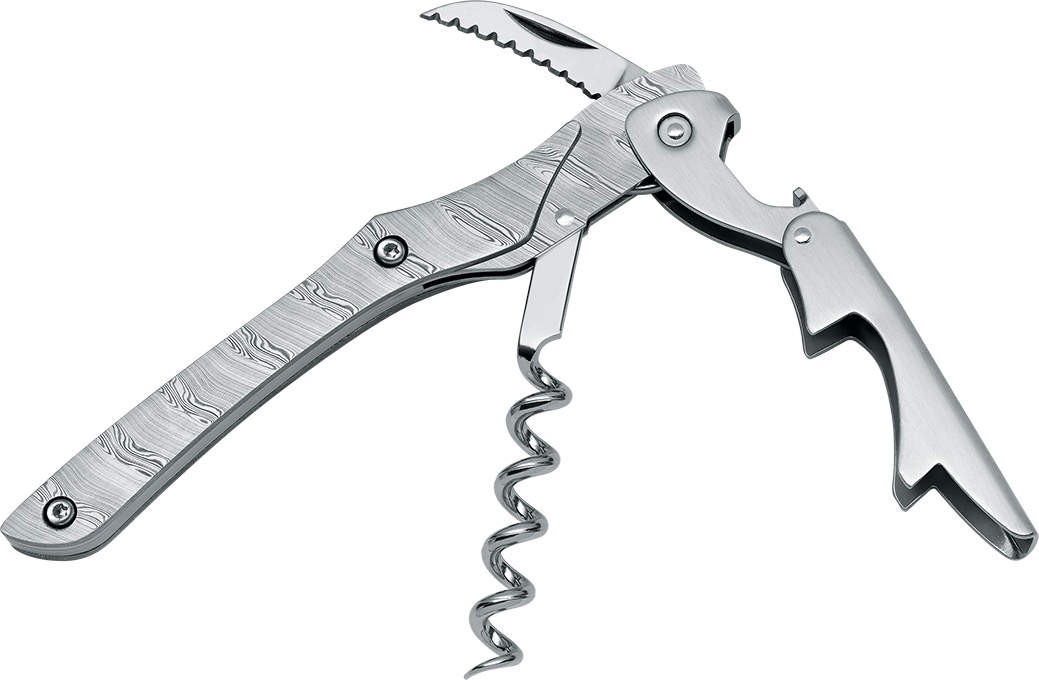 Нож сомелье Farfalli Stainless Damascus T010.DM Damascus Нож сомелье Farfalli Stainless Damascus T010.DM Damascus