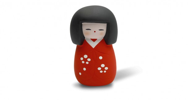 Кокэси Hatamoto MD-01, 6.5 см, ручная работа, красный, (made in Japan) Кокэси Hatamoto MD-01, 6.5 см, ручная работа, красный, (made in Japan)