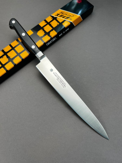 Филейный нож Sakai Takayuki Суджихики 10022, 21 см, сталь High Carbon Stainless Steel Филейный нож Sakai Takayuki Суджихики 10022, 21 см, сталь High Carbon Stainless Steel
