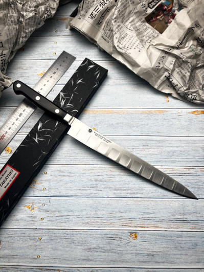 Филейный нож Sakai Takayuki Суджихики 10223, 24 см, сталь High Carbon Stainless Steel Филейный нож Sakai Takayuki Суджихики 10223, 24 см, сталь High Carbon Stainless Steel