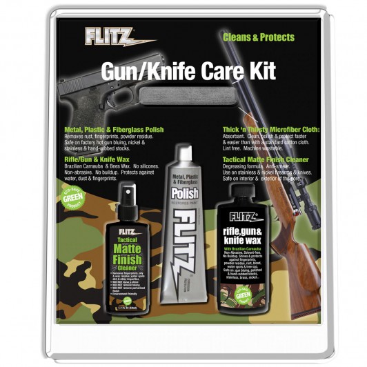 Набор для ухода за оружием и ножами Flitz KG41501 Gun Kit Набор для ухода за оружием и ножами Flitz KG41501 Gun Kit