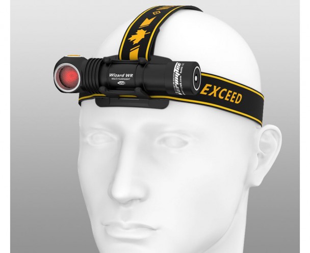 Фонарь налобный Armytek Wizard WR Magnet USB F06301W (теплый-красный свет) Фонарь налобный Armytek Wizard WR Magnet USB F06301W (теплый-красный свет)