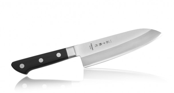 Нож Сантоку Fuji Cutlery Tojuro TJ-120, 165 мм, сталь Мо-V Нож Сантоку Fuji Cutlery Tojuro TJ-120, 165 мм, сталь Мо-V