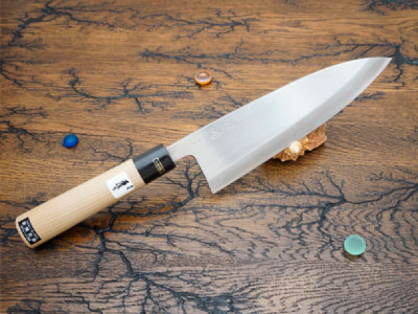 Кухонный нож Fujiwara Kanefusa, серия FKJ, Deba 18 см, VG-5, арт. FKJ-6-V Кухонный нож Fujiwara Kanefusa, серия FKJ, Deba 18 см, VG-5, арт. FKJ-6-V