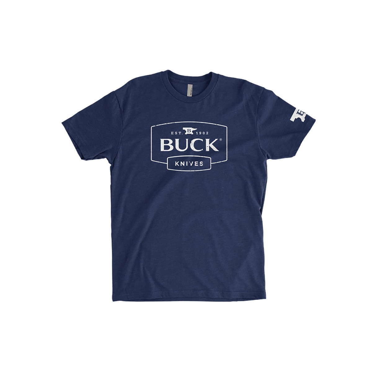 Футболка Buck 13088 Mens Navy Tee Футболка Buck 13088 Mens Navy Tee