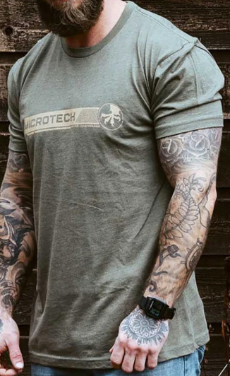 Футболка Microtech CORE TEE GREEN/TAN - M, размер М Футболка Microtech CORE TEE GREEN/TAN - M, размер М
