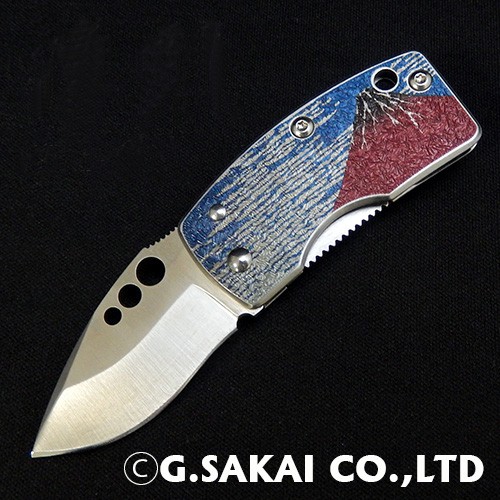 Нож-клипса для купюр G. Sakai UKIMON Mt. Fuji Нож-клипса для купюр G. Sakai UKIMON Mt. Fuji