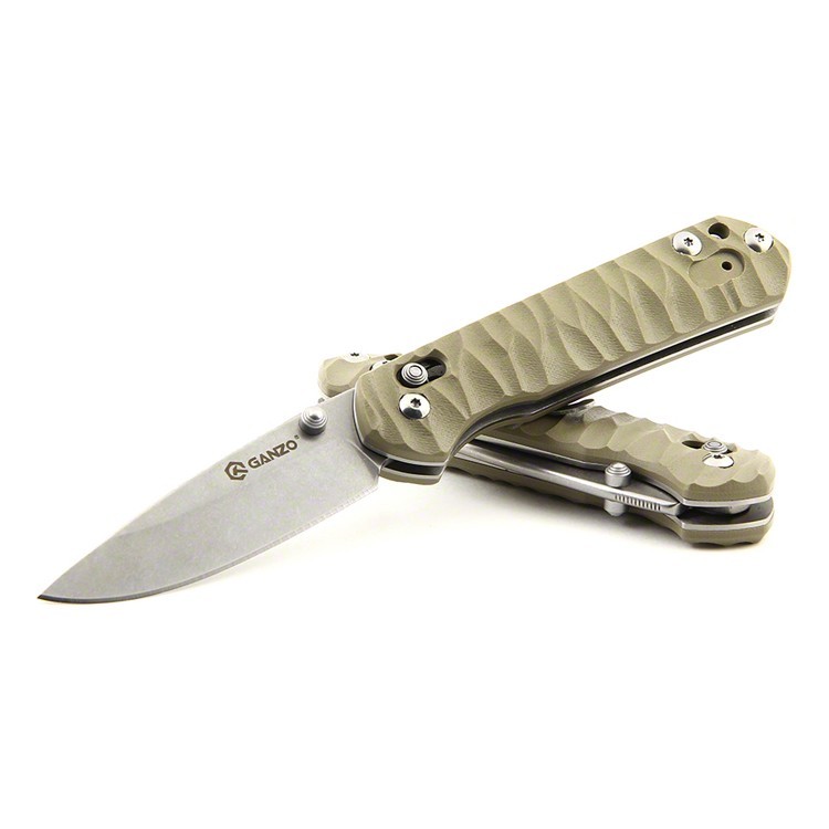 Складной нож Ganzo G717y, сталь 440C, 85 мм. Складной нож Ganzo G717y, сталь 440C, 85 мм.