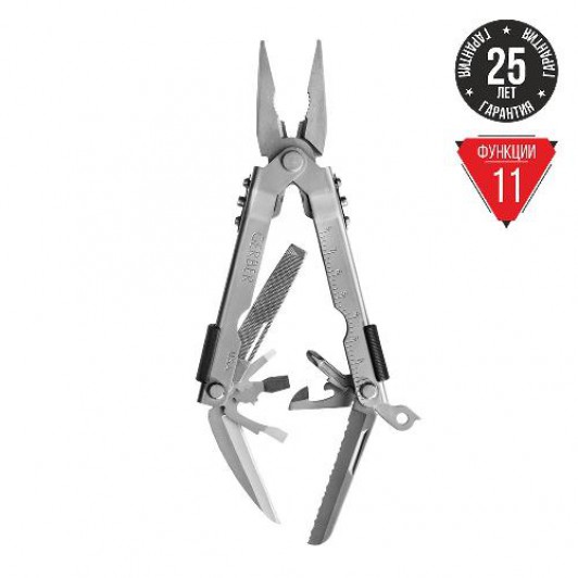 Мультитул Gerber Industrial MP600 Multi-Tool Basic NN (1014020), 11 функций Мультитул Gerber Industrial MP600 Multi-Tool Basic NN (1014020), 11 функций