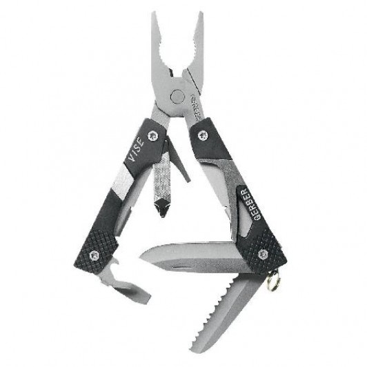 Мультитул Gerber Vise Pocket Tool - Black (1019242), 9 функций Мультитул Gerber Vise Pocket Tool - Black (1019242), 9 функций
