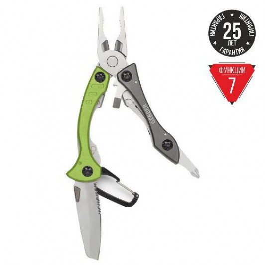 Мультитул Gerber Outdoor Crucial Tool (1013993), 7 функций Мультитул Gerber Outdoor Crucial Tool (1013993), 7 функций