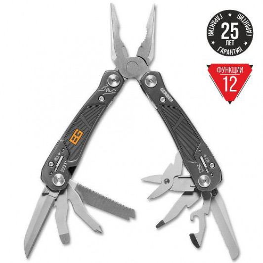Мультитул Gerber Bear Grylls Ultimate (1003721), 12 функций Мультитул Gerber Bear Grylls Ultimate (1003721), 12 функций