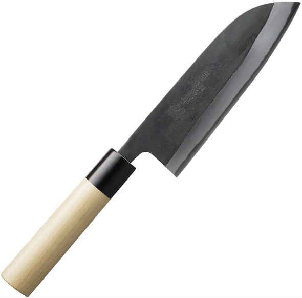 Кухонный нож Gihei-hamono AoGami#2 GAB-S15DJ Santoku 165 мм Кухонный нож Gihei-hamono AoGami#2 GAB-S15DJ Santoku 165 мм