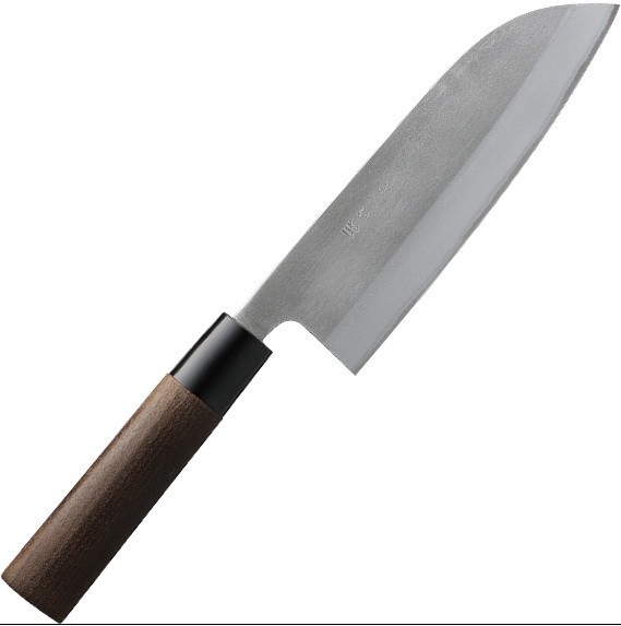Кухонный нож Gihei-hamono AoGami#2 GAN-S16J в нерж. Santoku, 165 мм Кухонный нож Gihei-hamono AoGami#2 GAN-S16J в нерж. Santoku, 165 мм