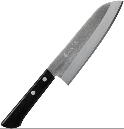 Кухонный нож Gihei-Hamono HAP-40 GHP-S16W, Santoku 165 мм (европейская ручка) Кухонный нож Gihei-Hamono HAP-40 GHP-S16W, Santoku 165 мм (европейская ручка)