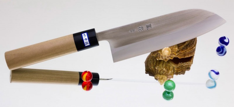 Кухонный нож Gihei-Hamono HAP-40 GHP-S16J, Santoku 165 мм Кухонный нож Gihei-Hamono HAP-40 GHP-S16J, Santoku 165 мм