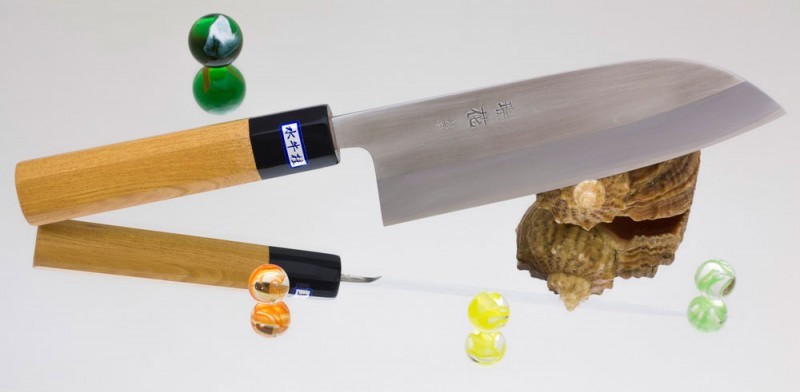Кухонный нож Gihei-Hamono ZDP-189 GZD-S16J, Santoku 165 мм. Кухонный нож Gihei-Hamono ZDP-189 GZD-S16J, Santoku 165 мм.