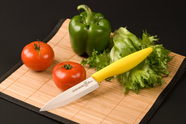 Нож универсальный керамический Hatamoto Home HC110W-YEL Нож универсальный керамический Hatamoto Home HC110W-YEL