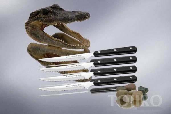 Набор ножей для стейка Hatamoto T-REX 1202-4 Набор ножей для стейка Hatamoto T-REX 1202-4