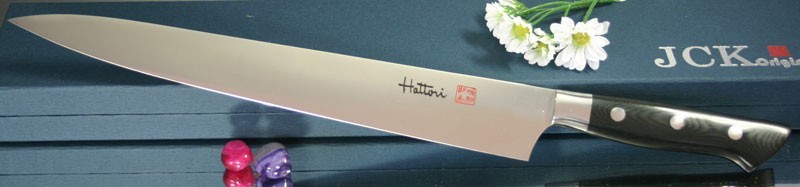 Кухонный нож Hattori FH Sujihiki FH-14, 300 мм. Кухонный нож Hattori FH Sujihiki FH-14, 300 мм.