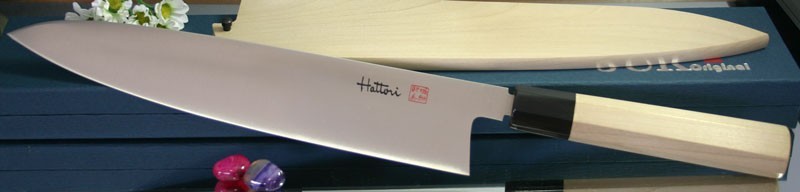Кухонный нож Hattori FH Wa Gyuto FH-9, 270 мм. Кухонный нож Hattori FH Wa Gyuto FH-9, 270 мм.