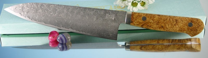 Кухонный нож Hiroo Itou Gyuto mi-gy13, 185 мм. Кухонный нож Hiroo Itou Gyuto mi-gy13, 185 мм.