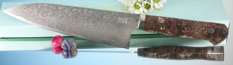 Кухонный нож Hiroo Itou Gyuto mi-gy15, 190 мм. Кухонный нож Hiroo Itou Gyuto mi-gy15, 190 мм.