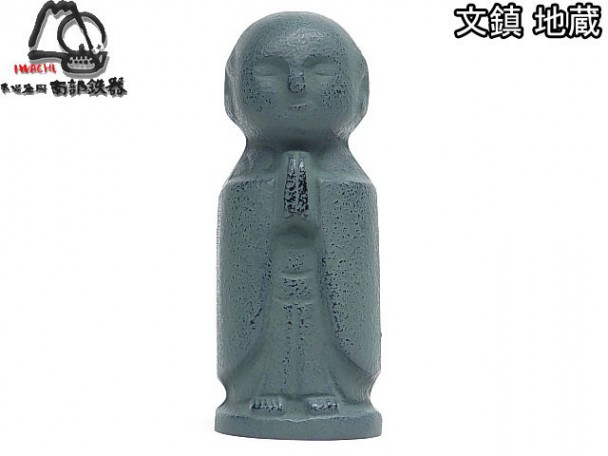 Пресс-папье - чугунный прижим для бумаги IWACHU 30055, Монах черный Пресс-папье - чугунный прижим для бумаги IWACHU 30055, Монах черный