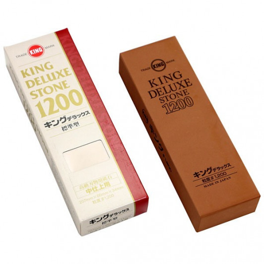 Камень точильный водный King №1200 Deluxe Stone #1200, 207*66*34 мм Камень точильный водный King №1200 Deluxe Stone #1200, 207*66*34 мм