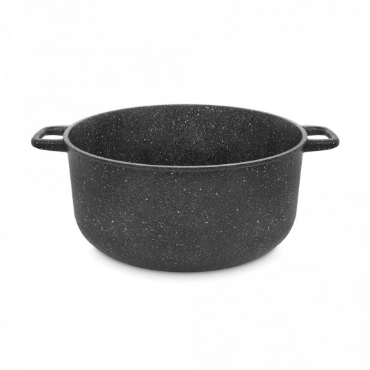 Кастрюля с антипригарным покрытием, 5,3 л, D 24 см, H 12,5 см, литой алюминий, Olympia Hard Cook Fix 205.24 Кастрюля с антипригарным покрытием, 5,3 л, D 24 см, H 12,5 см, литой алюминий, Olympia Hard Cook Fix 205.24