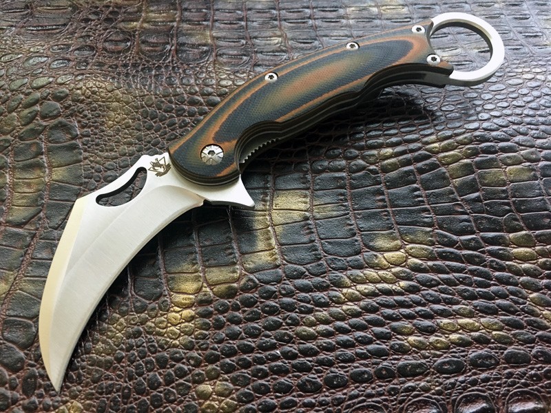 Керамбит складной Steelclaw TWS01orange Керамбит складной Steelclaw TWS01orange