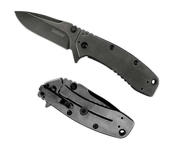 Полуавтоматический складной нож Kershaw Cryo 2 BlackWash 1556BW Полуавтоматический складной нож Kershaw Cryo 2 BlackWash 1556BW