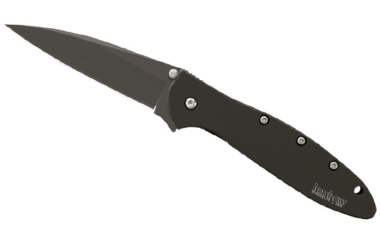 Полуавтоматический нож Kershaw Leek Black Stainless 1660CKT Полуавтоматический нож Kershaw Leek Black Stainless 1660CKT