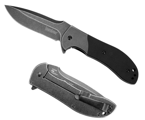Полуавтоматический складной нож Kershaw Scrambler BlackWash 3890BW Полуавтоматический складной нож Kershaw Scrambler BlackWash 3890BW