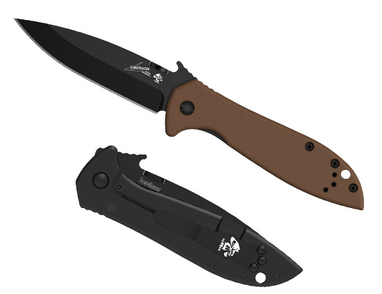 Складной нож Kershaw Emerson CQC-4K 6054BRNBLK Складной нож Kershaw Emerson CQC-4K 6054BRNBLK