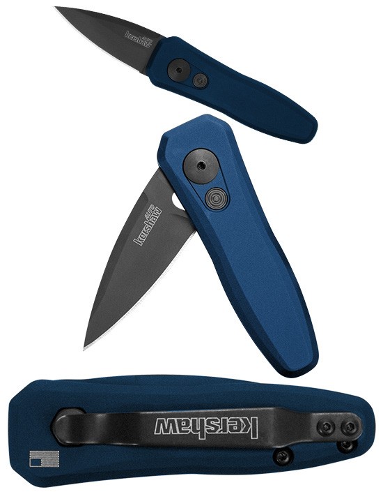 Автоматический складной нож Kershaw Launch 4, 7500BLUBLK Автоматический складной нож Kershaw Launch 4, 7500BLUBLK