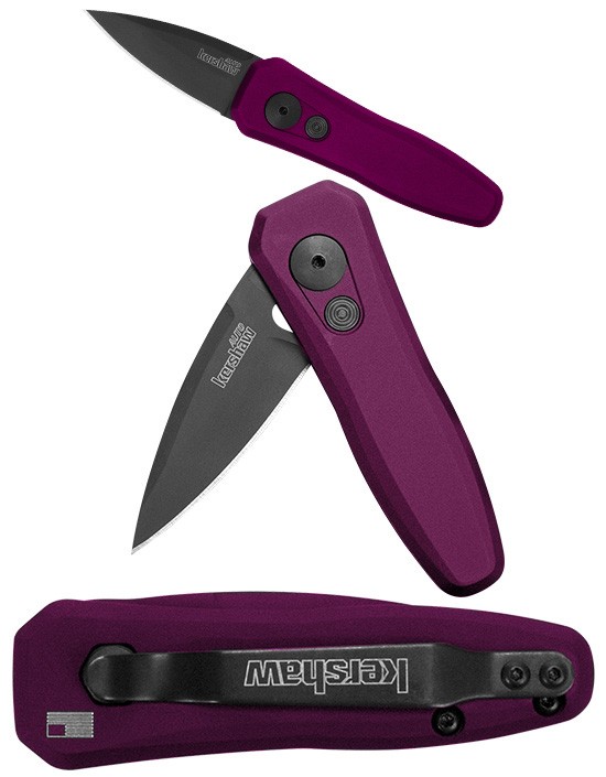 Автоматический складной нож Kershaw Launch 4, 7500PURBLK Автоматический складной нож Kershaw Launch 4, 7500PURBLK