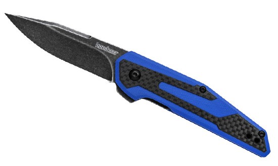 Складной нож Kershaw Fraxion Flipper Jens Anso BlackWashed 1160BLUBW Складной нож Kershaw Fraxion Flipper Jens Anso BlackWashed 1160BLUBW