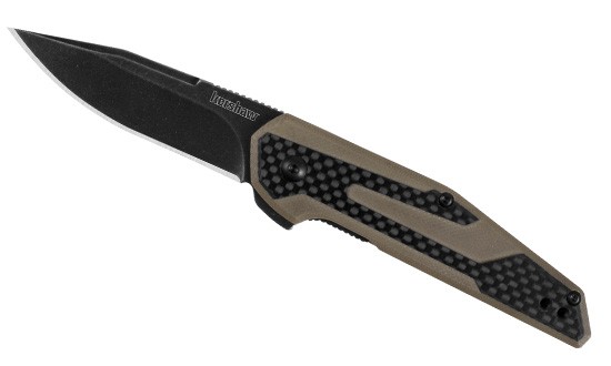Складной нож Kershaw Fraxion Flipper Jens Anso BlackWashed Tan G10 1160TANBW Складной нож Kershaw Fraxion Flipper Jens Anso BlackWashed Tan G10 1160TANBW