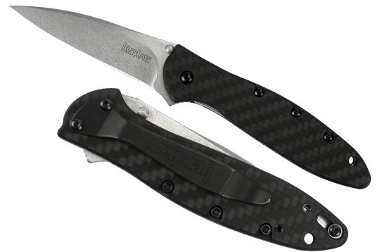Полуавтоматический нож Kershaw Leek 1660CF Полуавтоматический нож Kershaw Leek 1660CF