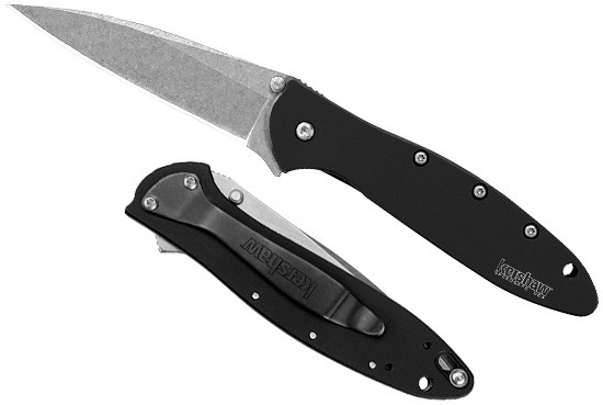 Полуавтоматический нож Kershaw Leek 1660SWBLK Полуавтоматический нож Kershaw Leek 1660SWBLK