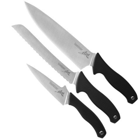 Набор из 3 кухонных ножей Cooks Set 6100X Набор из 3 кухонных ножей Cooks Set 6100X