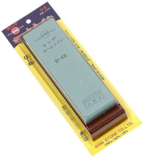 Камень точильный (водный) King G-45 #220, 176*52*15 Камень точильный (водный) King G-45 #220, 176*52*15